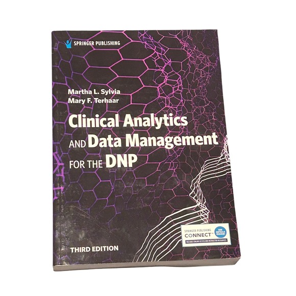 Springer Publishing Company Other - Clinical Analytics Data Management for the DNP 3rd Ed Sylvia Terhaar Textbook